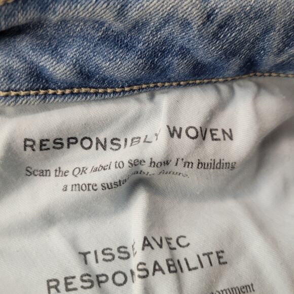 Frame Jeans Le One Flare Caspio Size 2 = Medium = 30-34 - Picture 7 of 10